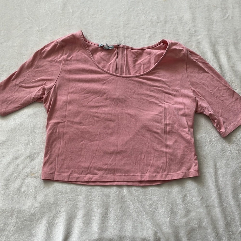 Pink Crop Top